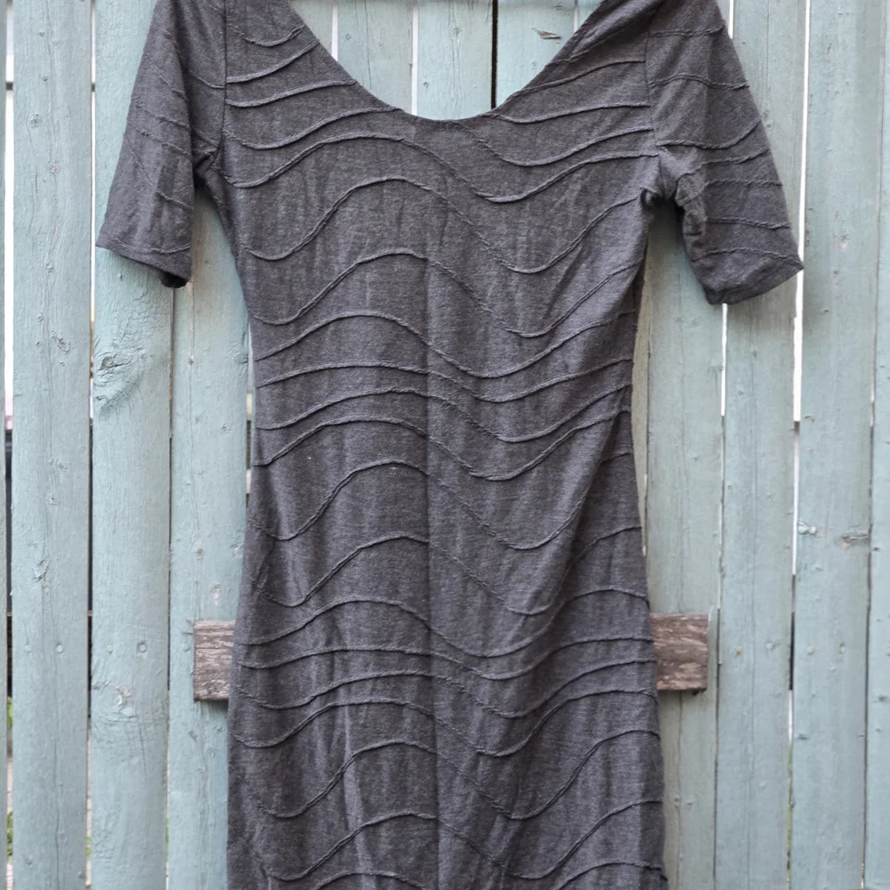 Xhilaration Gray Mini Dress - Picture 2 of 2